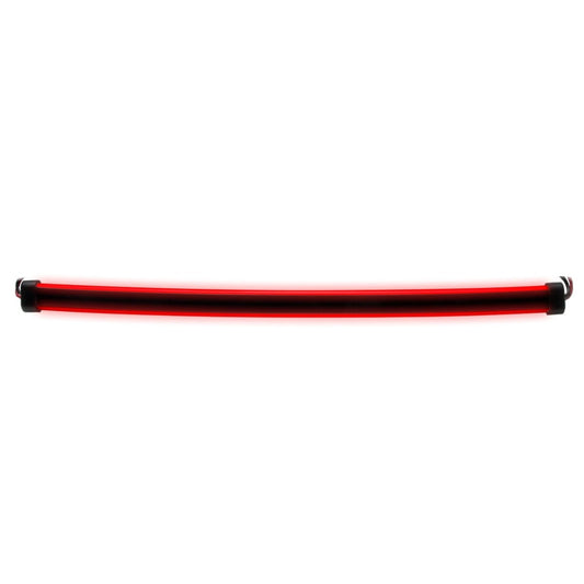 12" Clear Red Side LED Glow Strip Light.