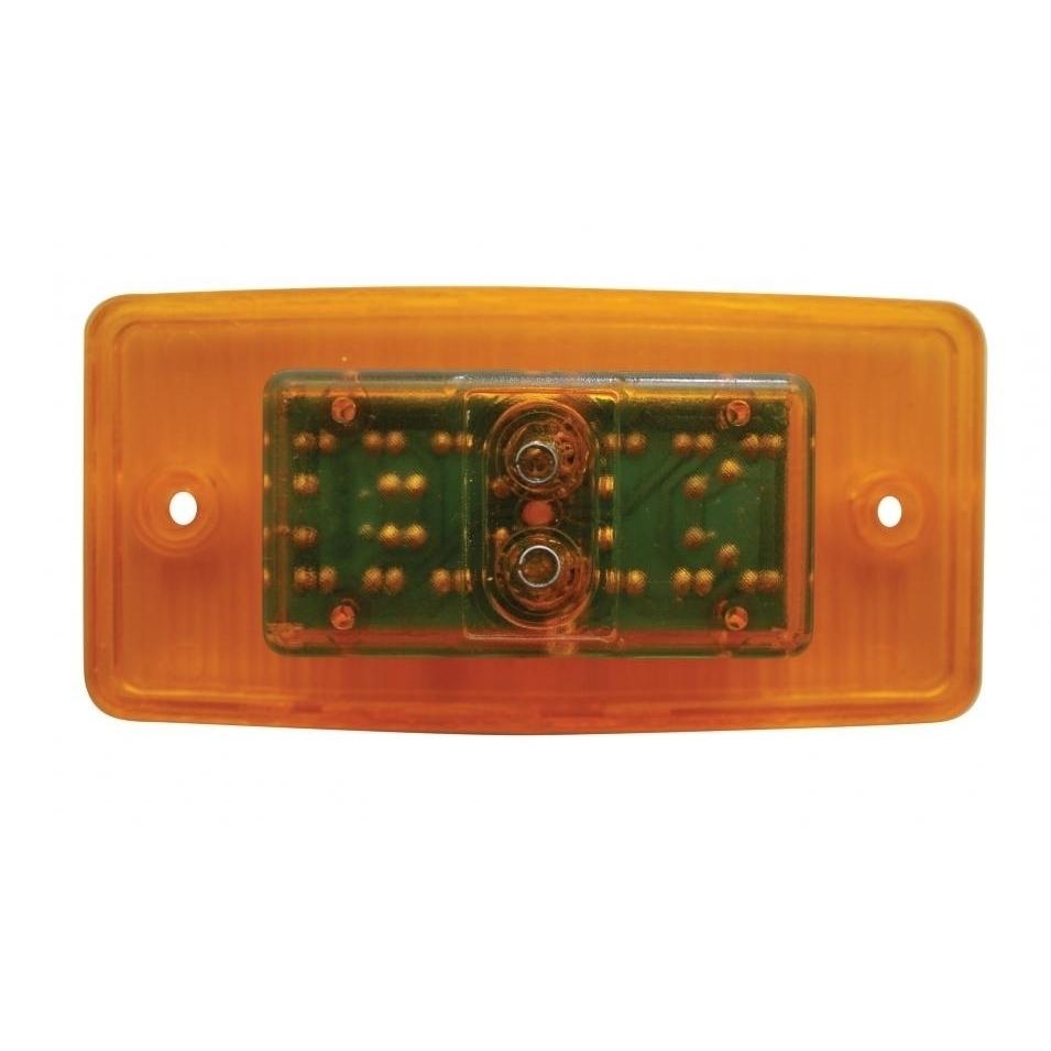 12 LED Freightliner Cab Light - Amber LED/Amber Lens Lighting & Accessories