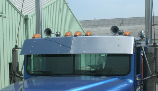 13.5" Drop Visor International 9200/9300 (89-99) Model - 6 Brackets