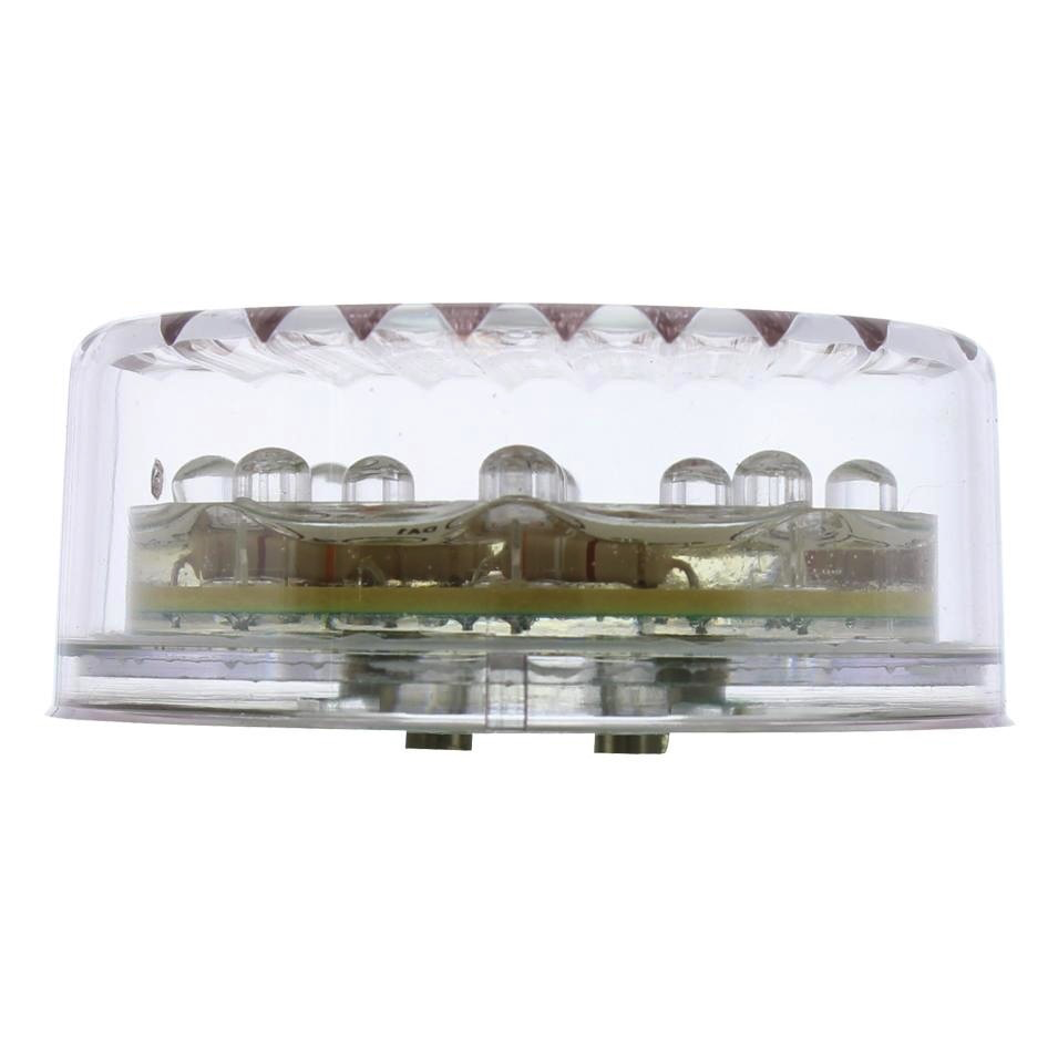 13 Led 2 1/2 Clearance/marker Light - Amber Led/clear Lens Lighting & Accessories