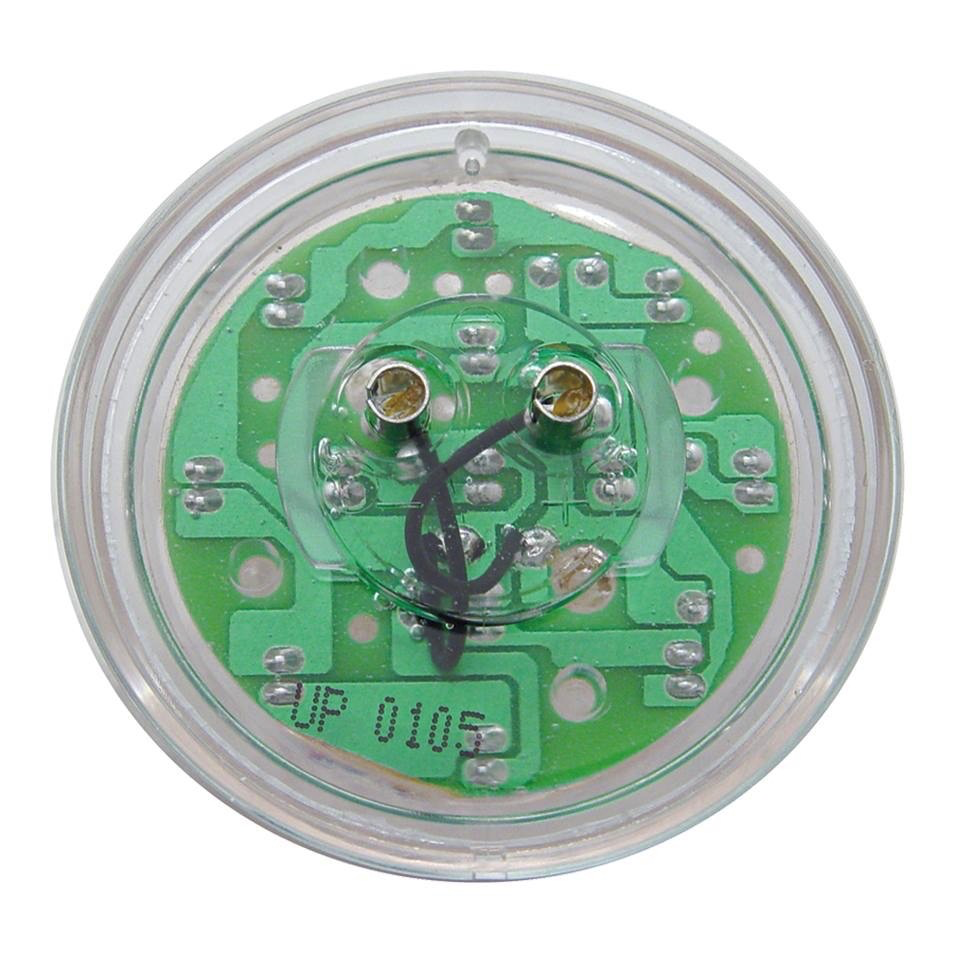 13 Led 2 1/2 Clearance/marker Light - Amber Led/clear Lens Lighting & Accessories