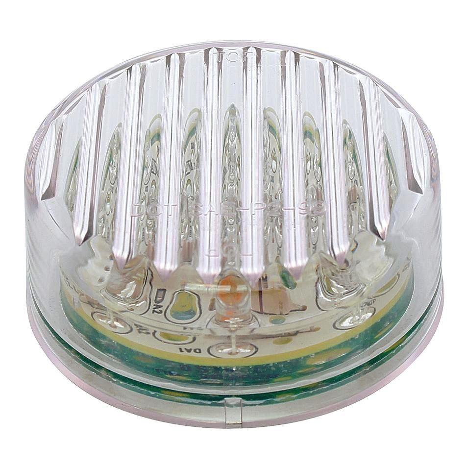 13 Led 2 1/2 Clearance/marker Light - Red Led/clear Lens Lighting & Accessories