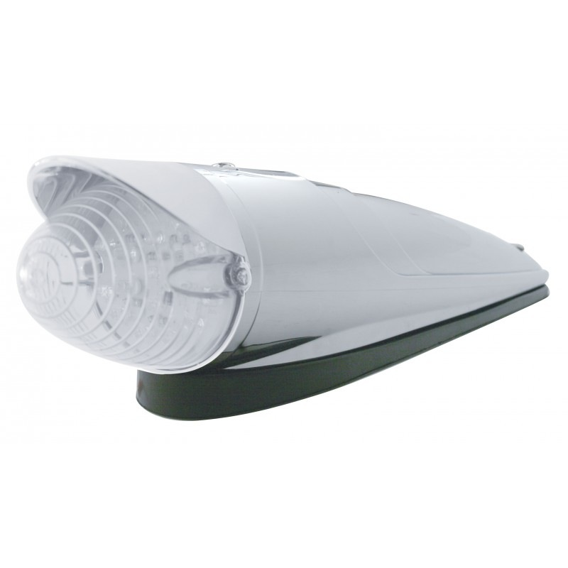 19 Led Beehive Grakon 1000 Cab Light Kit W/ Visor - Amber Led/clear Lens Lighting & Accessories