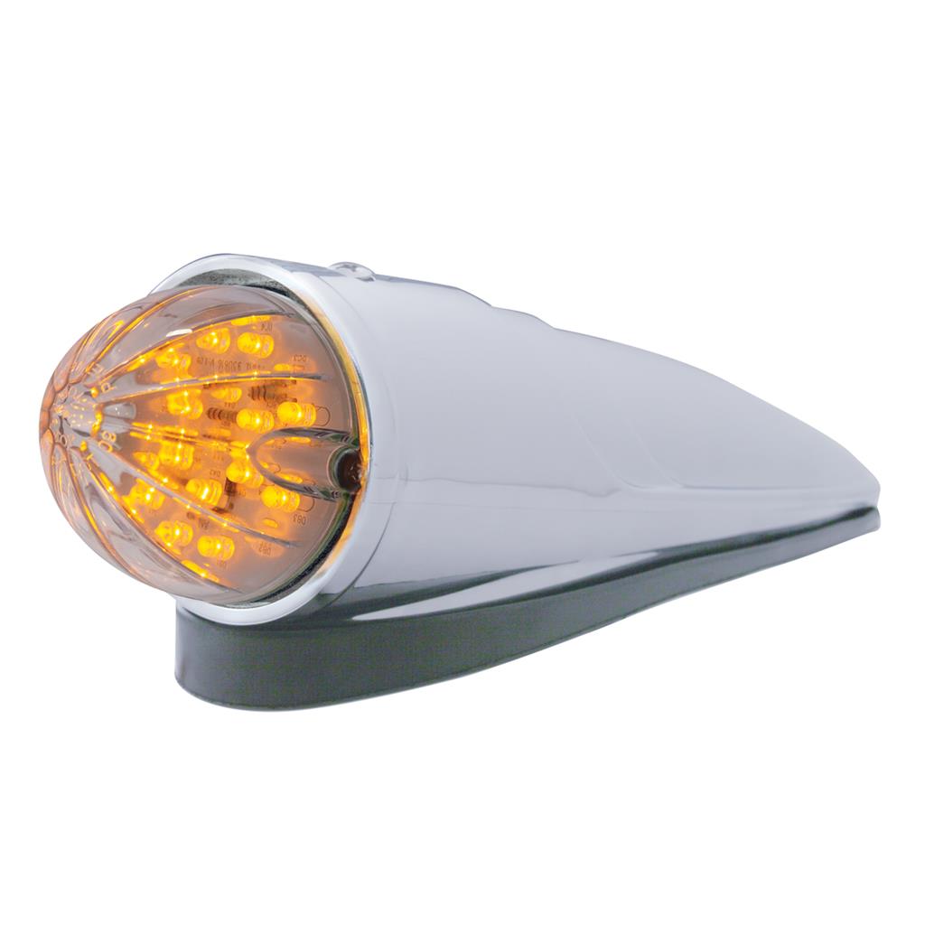 19 LED Bullet Watermelon Grakon 1000 Cab Light Kit - Amber LED/Clear
