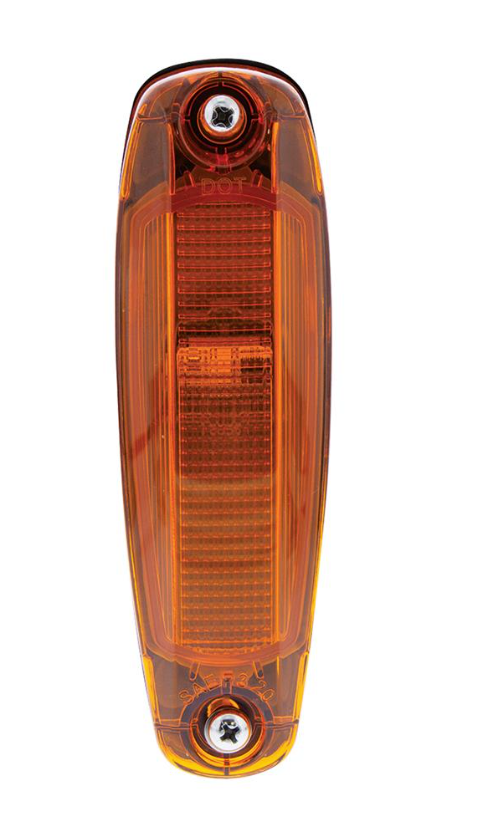 2 LED Cab Light For 2018-2022 Freightliner Cascadia - Amber LED/Amber