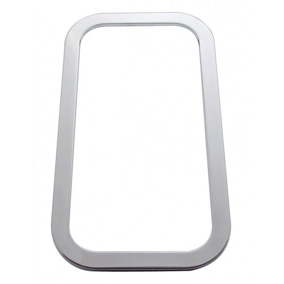 2005+ Peterbilt Stainless Exterior View Window Trim - Cab