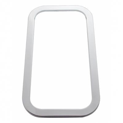 2005 + Peterbilt Stainless Steel Exterior View Window Trim