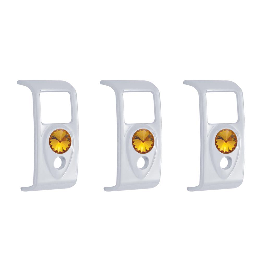 2006 + Kenworth Rocker Switch Cover - Amber Diamond