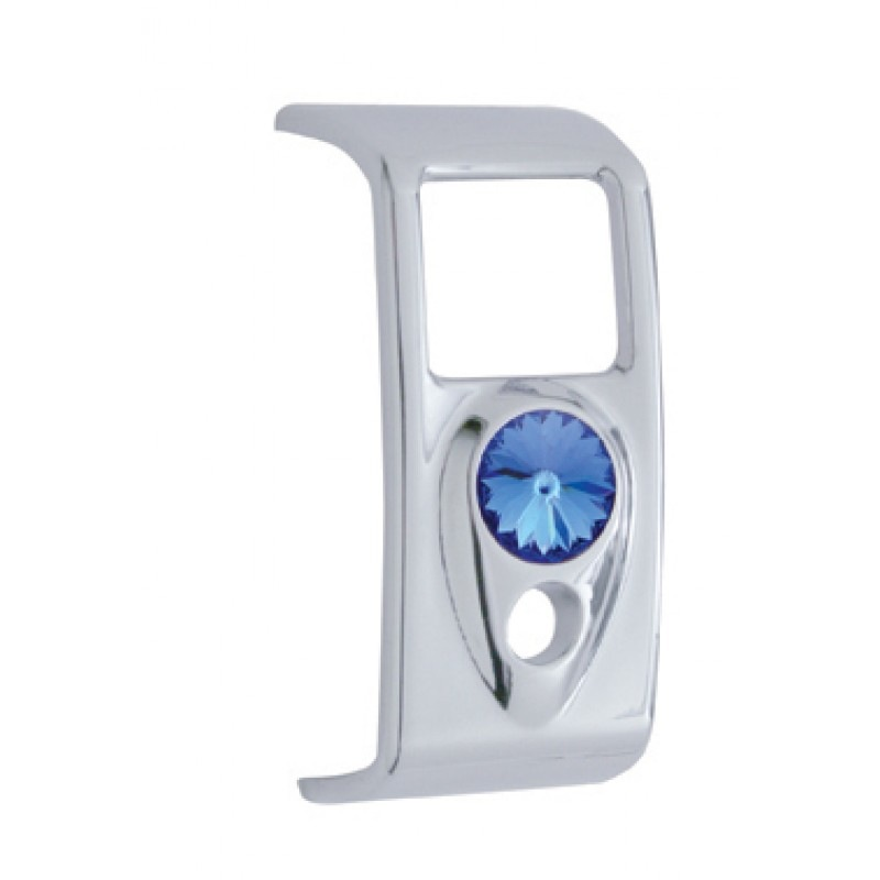 2006+ Kenworth Rocker Switch Cover - Blue Diamond - Cab Interior