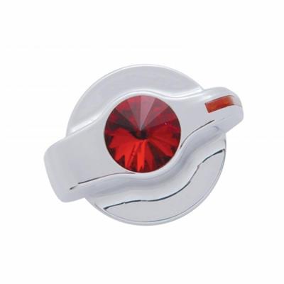 2006 + Peterbilt Signature A/C Control Knob - Red Diamond