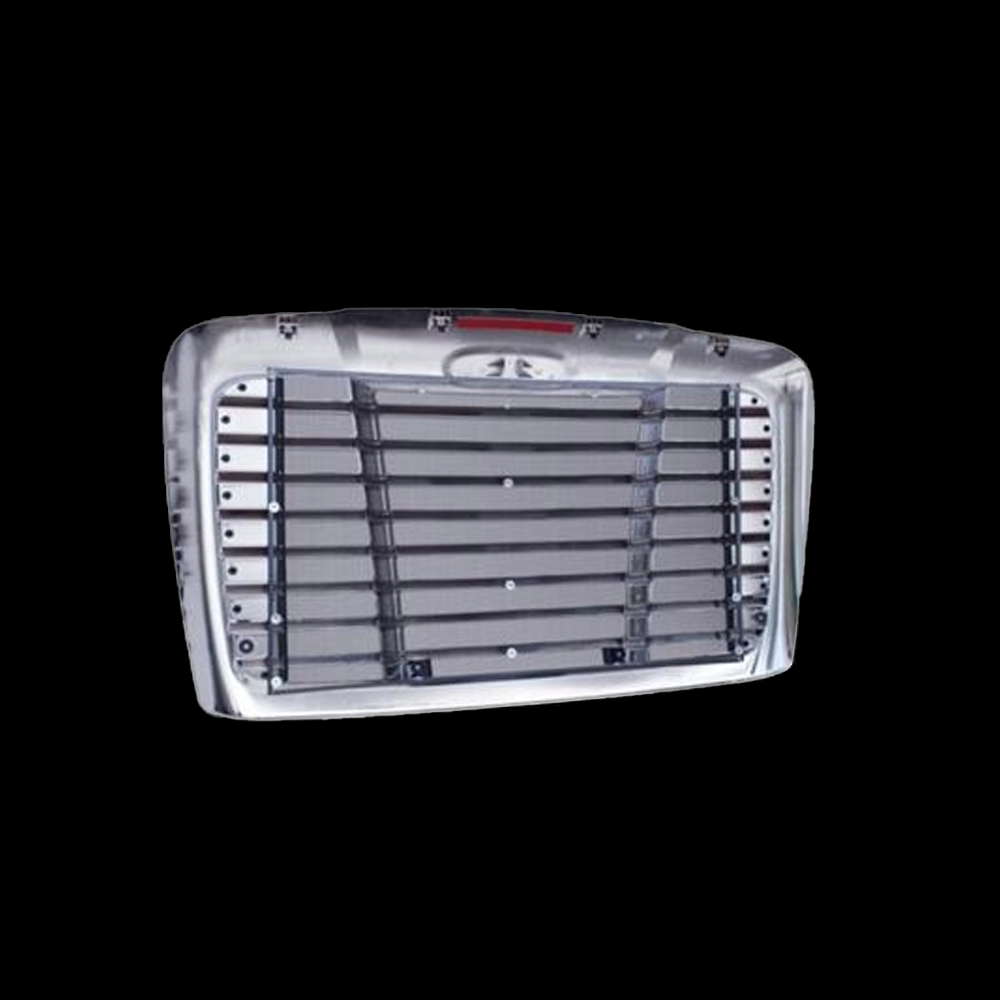 2008 + Freightliner Cascadia Grille with Bug Screen - Chrome