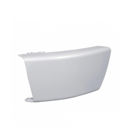 24.8" PAINTED BUMPER END FOR FREIGHTLINER M2 - DRIVER