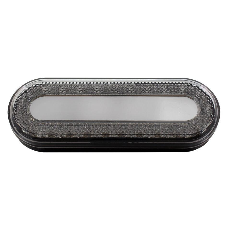 24 Led 6 Oval Mirage Stop Turn & Tail Light - Red Led/clear Lens - Lighting Accessories