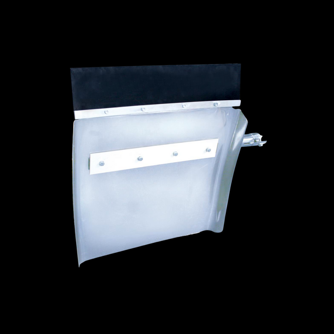 24" x 24" Stainless Quarter Fender Set - Tube Bracket - Competition