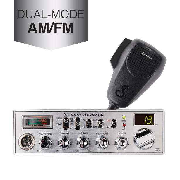 29LTDFM - Cobra 29 LTD Professional CB Radio with AM/FM.