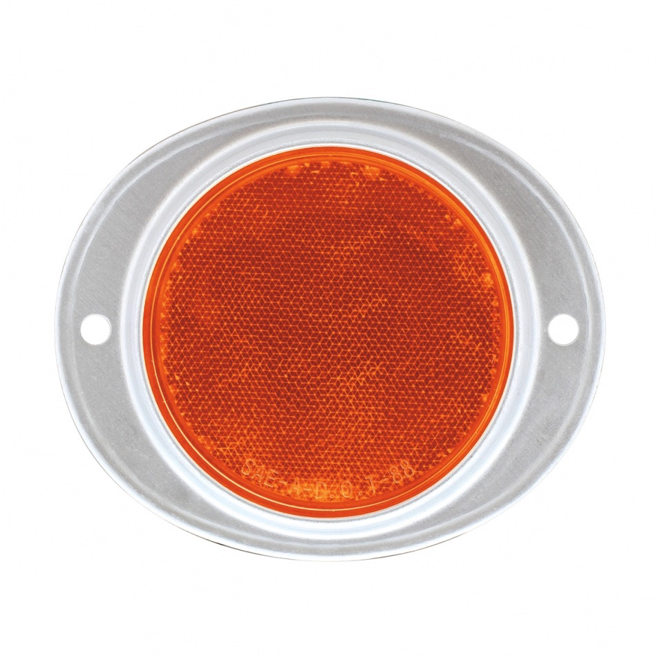 3 3/16 Round Reflector W/ Aluminum Mount Base - Lighting & Accessories