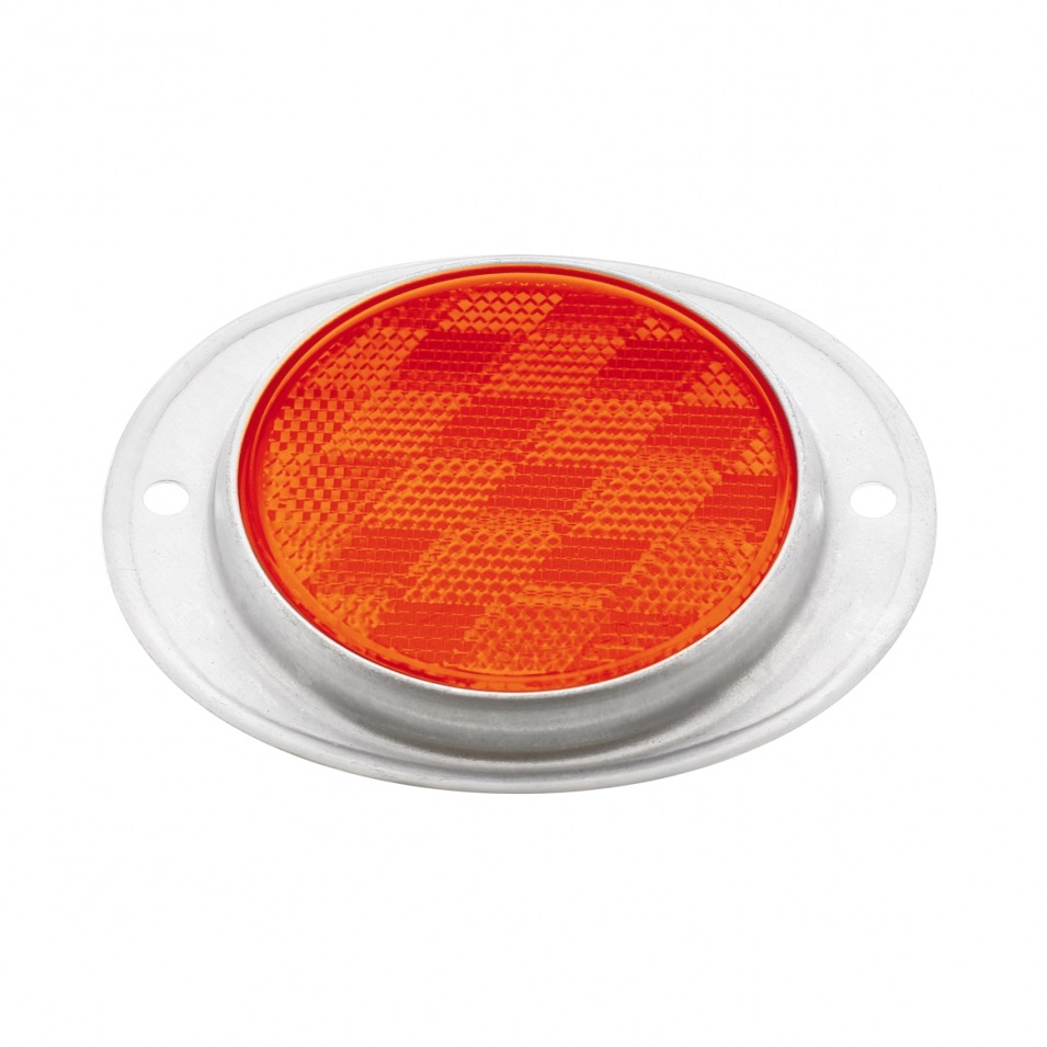 3 3/16 Round Reflector W/ Aluminum Mount Base - Lighting & Accessories