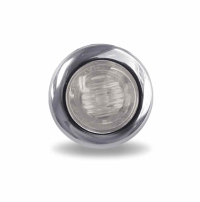 3/4″ Red Marker to Purple Auxiliary Round LED Light – 2 Diodes