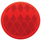 3" Round Quick Mount Reflector - Red