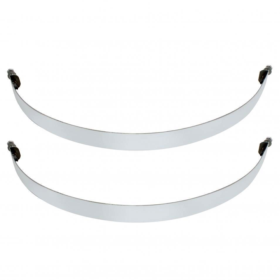 9 3/4 Stainless Air Tank Straps - Air/electrical