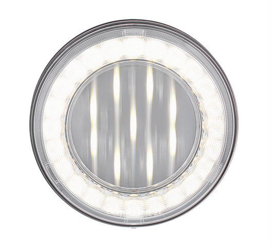 36094 - 33 LED 4" Round Lumos Light X-Series (Back-Up) - White LED/Clear Lens