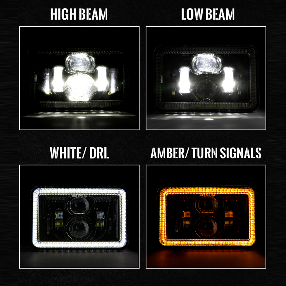 4" × 6" PROJECTOR LED HEADLIGHT