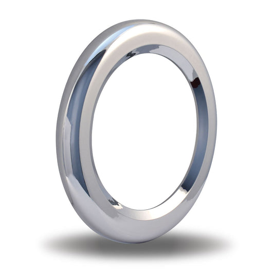 4" Chrome Plastic Twist-On Bezel