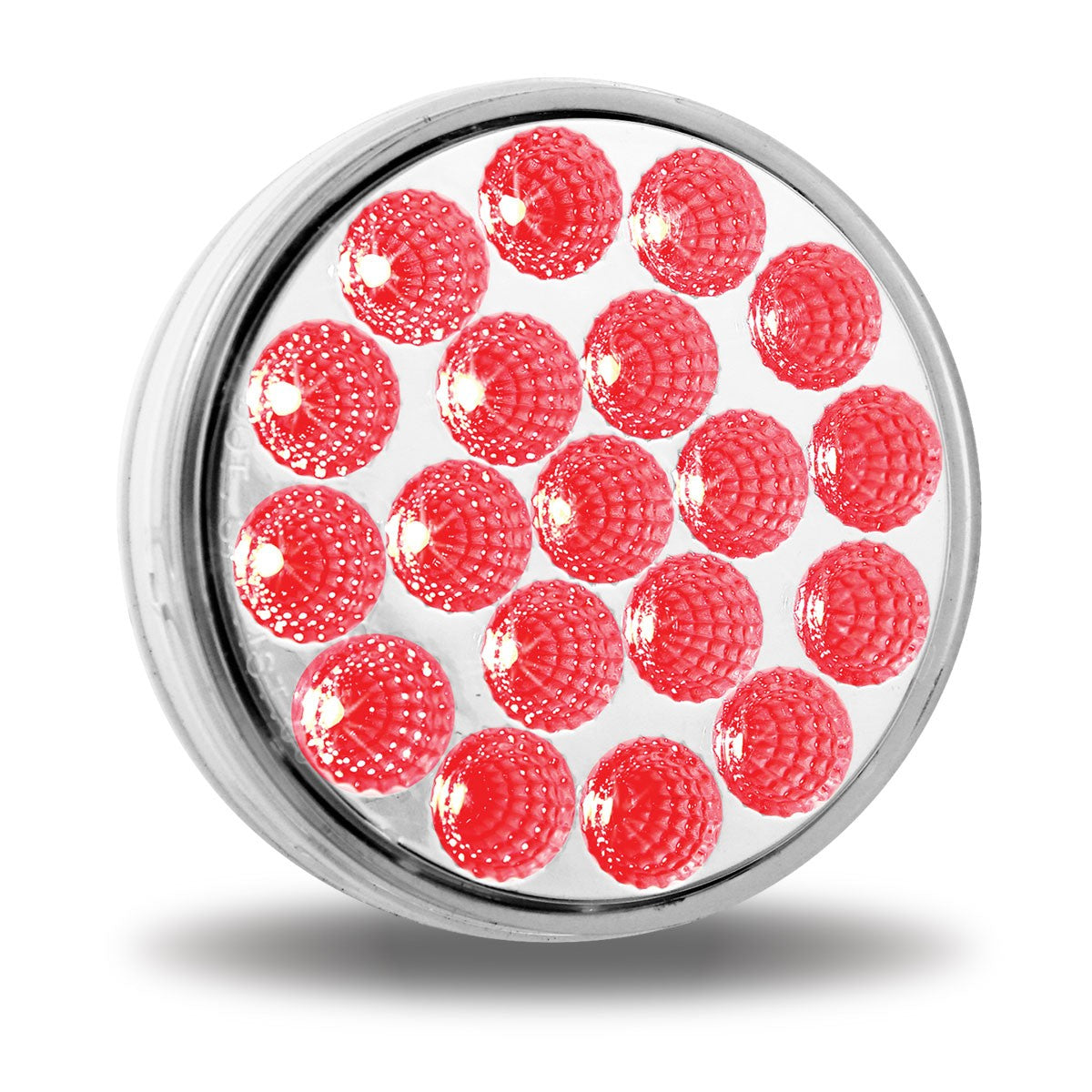 4" Dual Revolution Red to Purple Stop, Turn & Tail Auxiliary LED Light