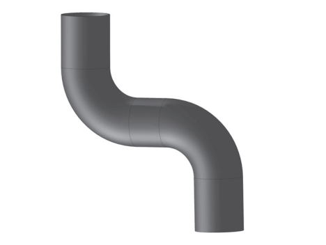 5" 2-Bend OD/OD Elbow , Peterbilt 387 Repl 14-25029