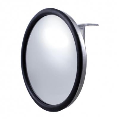 5" Stainless Convex Mirror - Center Stud.