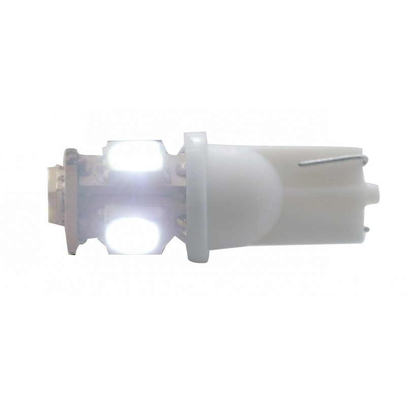 5 High Power Led 194 Bulb - 360 Degree - White - Bulbs