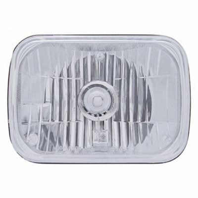 5" x 7" 200 mm Crystal Headlight - Plastic Lens