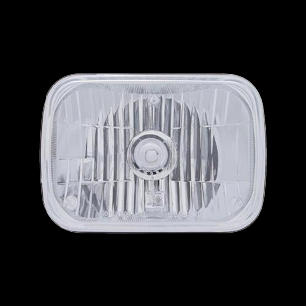 5" x 7" 200 mm Crystal Headlight - Plastic Lens