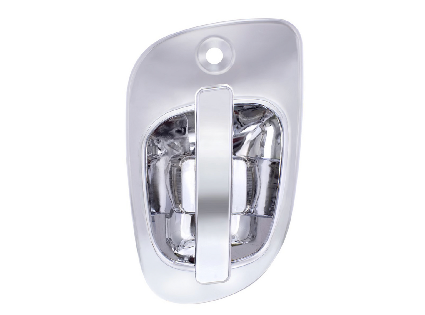 6 AMBER LED CHROME DOOR HANDLE COVER FOR 2008-2017 FREIGHTLINER CASCADIA - DRIVER