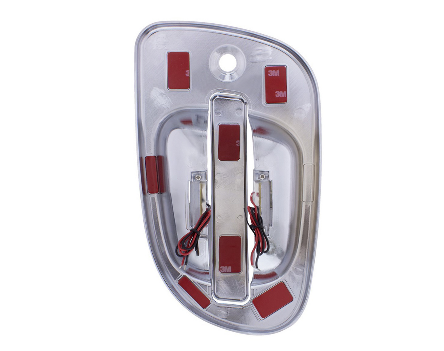6 AMBER LED CHROME DOOR HANDLE COVER FOR 2008-2017 FREIGHTLINER CASCADIA - DRIVER