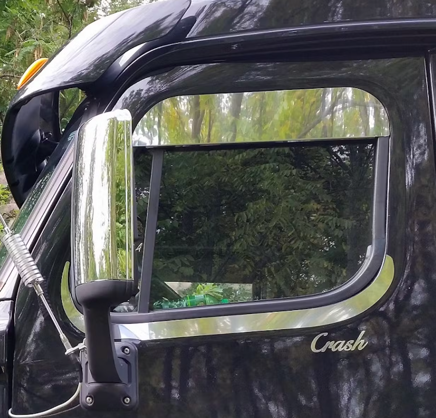 6" Freightliner Cascadia Chop Top Window Trim