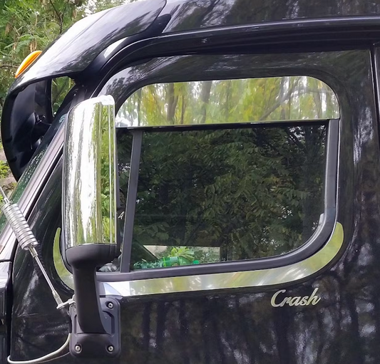 6" Freightliner Cascadia Chop Top Window Trim