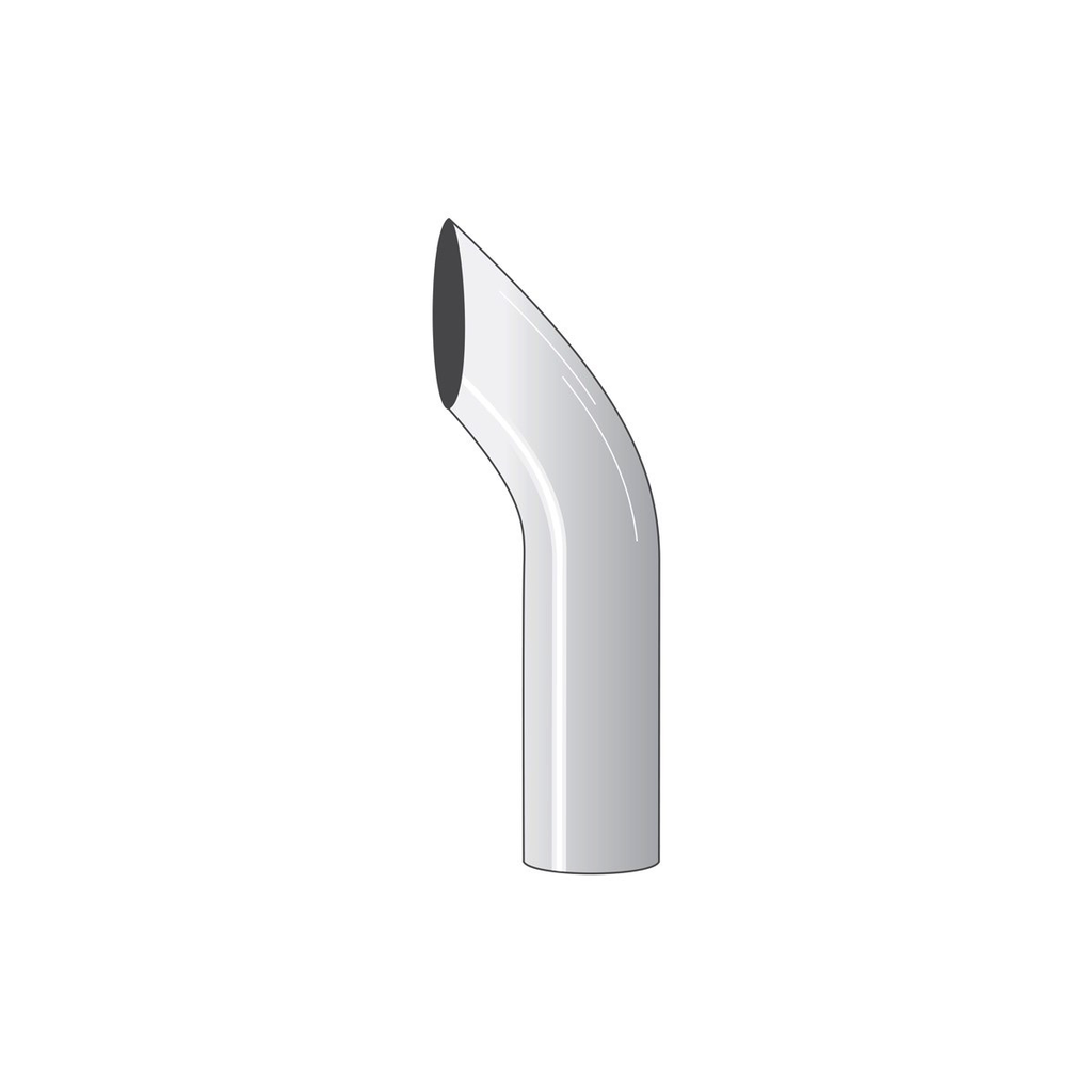 6 - 5 Reduced Bullhorn Top Stack - 48 Long - Exhaust