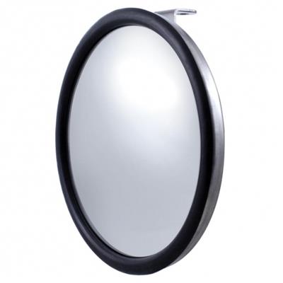 60035 - Stainless 8 1/2" Convex Mirror - Offset Stud