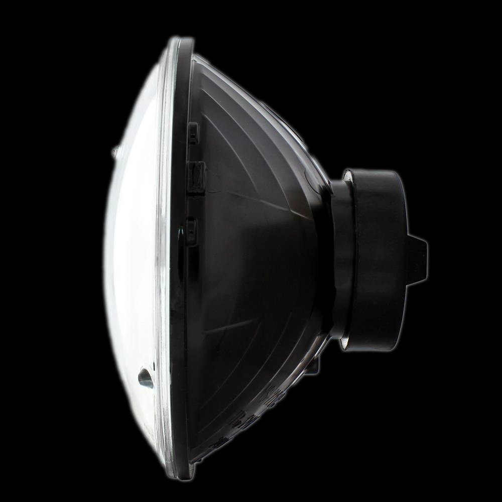 7" DIA Crystal HDLT Bulb- H4. Replaces H6017/H6024 Round Headlight