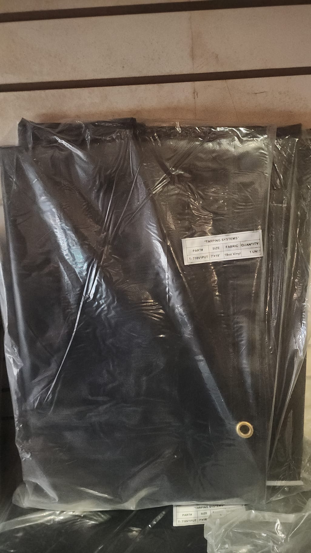7' x 18' 18OZ. Vinyl Tarp (OLD T-718V1PC)