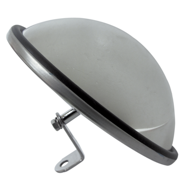 8 1/2'' S/S Fisheye mirror with Center Stud 1 pc GLT-ESP-CVX-009