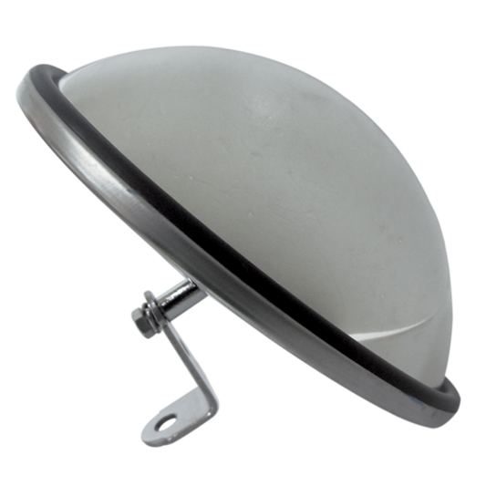 8 1/2'' S/S  Fisheye mirror with Center Stud 1 pc GLT-ESP-CVX-009