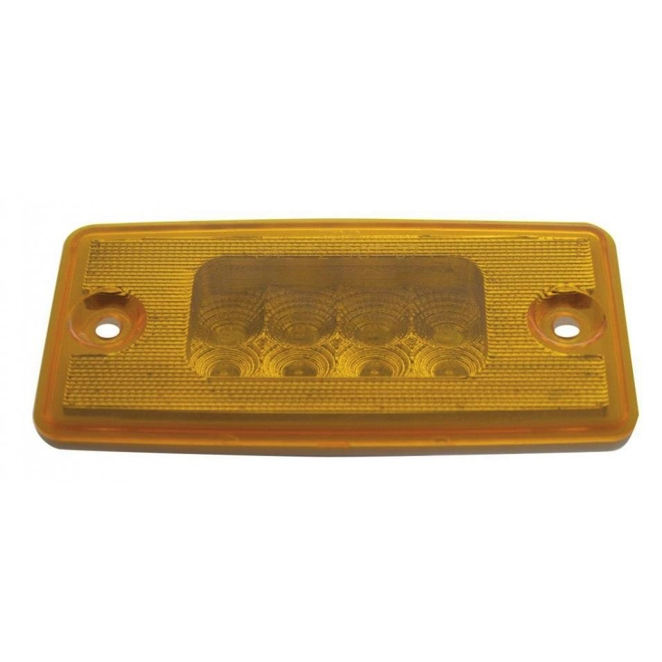 8 Led Freightliner Reflector Cab Light - Amber Led/amber Lens - Lighting & Accessories