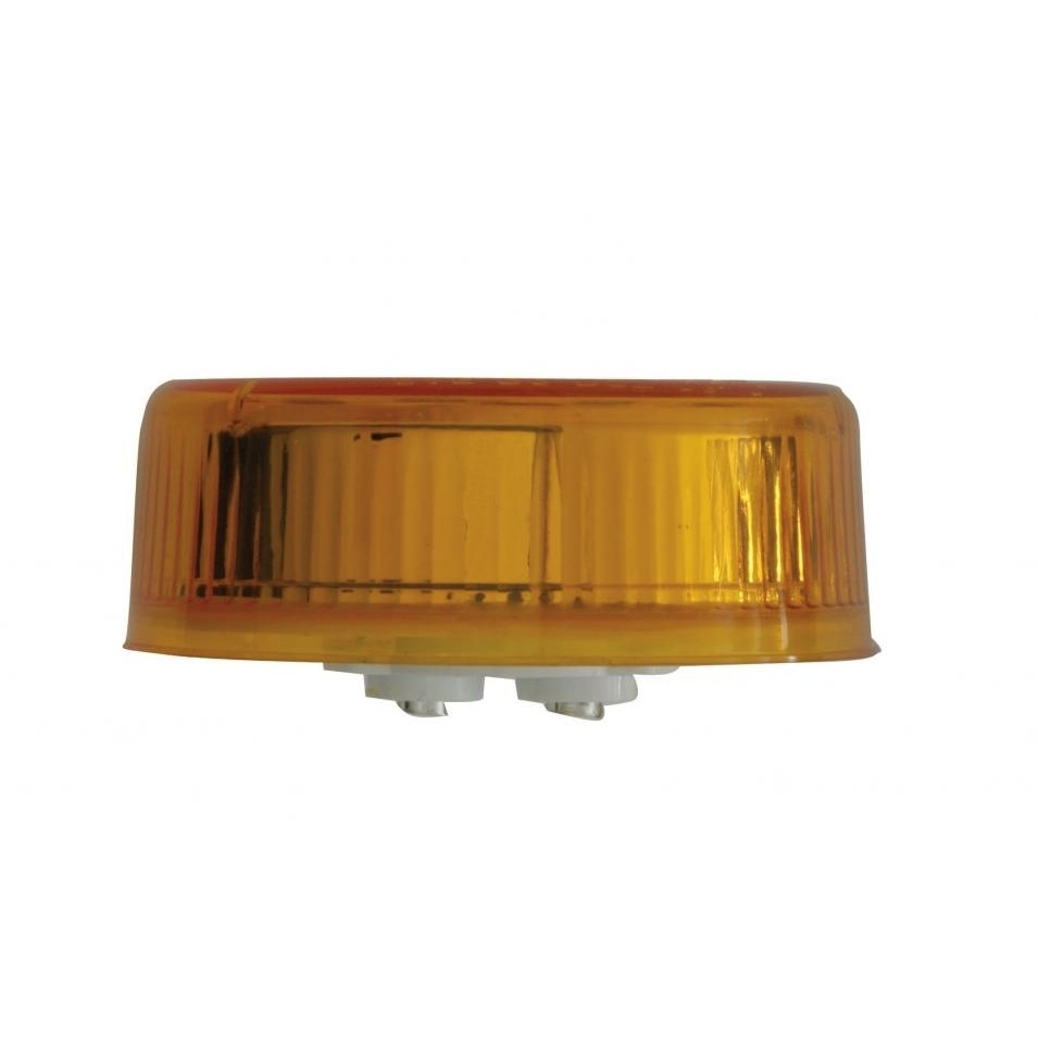 9 Led 2 1/2 Reflector Clearance/marker Light - Amber Led/amber Lens
9 - Lens - Lighting & Accessories