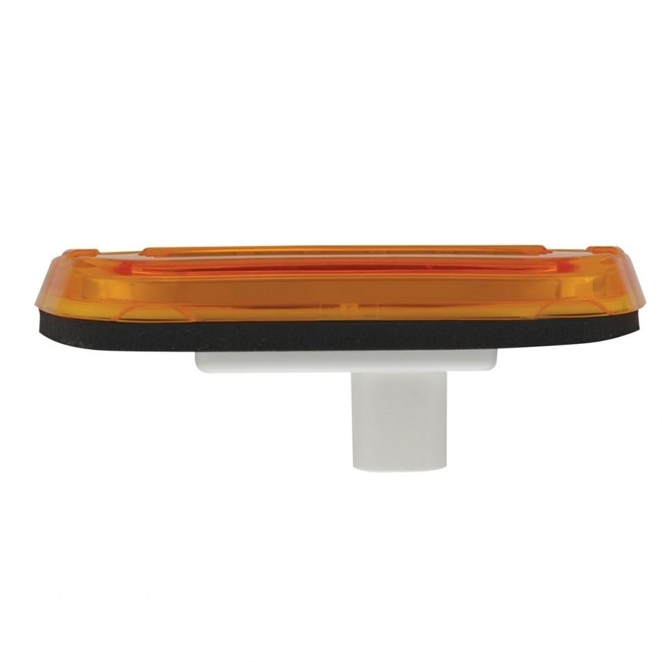 9 LED Peterbilt 579 & Kenworth T680 T770 T880 Rectangular Cab Light - Amber LED / Amber Lens Lighting & Accessories