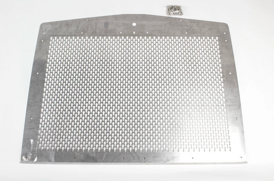Grille fits Kenworth T800 Stainless Steel, Keyholes Punched Grille