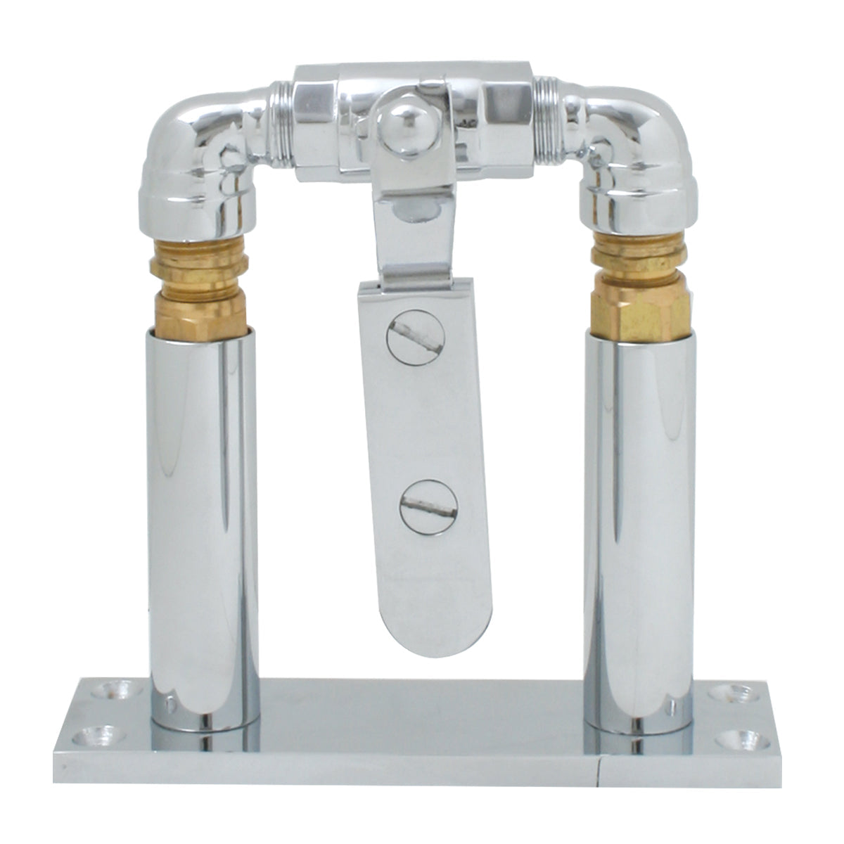 Air Valve Levers & 4" Floor Mount Stands for Train Horn.