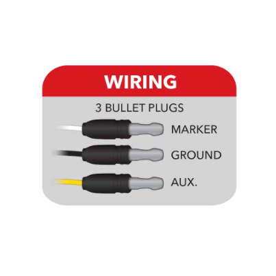 Amber Marker to Purple Auxiliary Generation 2 LED Light – 4 Diodes