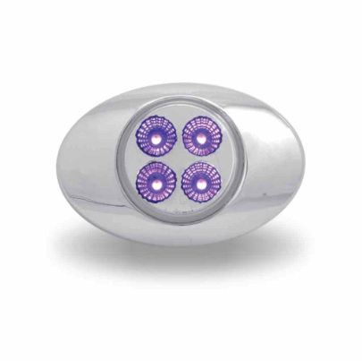 Amber Marker to Purple Auxiliary Generation 2 LED Light – 4 Diodes